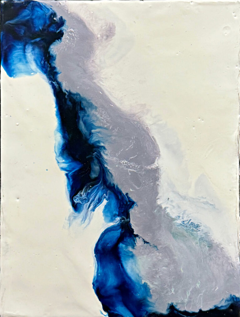 Flow III Encaustic Art Friday Harbor
